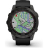 Часы GARMIN FENIX 7 SAPPHIRE SOLAR BLACK DLC TITANIUM WITH BLACK BAND 010-02540-35